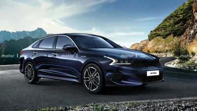 Xem trước thiết kế ngoại thất đầy táo bạo của Kia Optima 2021 картинки