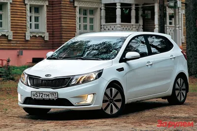 Kia Rio: бегущий по волнам картинки