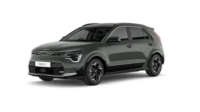 Kia Niro EV Cityscape Green 2022 года выпуска картинки