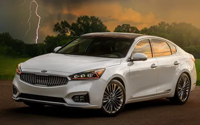 Скачать обои Kia Cadenza, 2017, luxury cars, Korean cars, седан, белая Cadenza, SXL для монитора с разрешением 1920x1200. Высококачественные обои HD картинки картинки