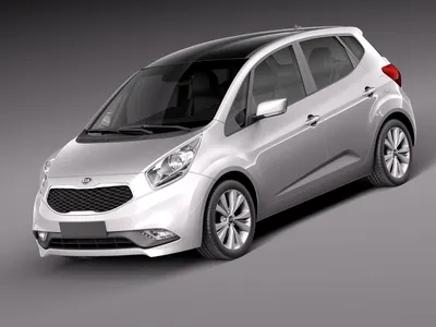 KIA Venga 2016 3D Модель $149 - .obj .max .lwo .fbx .c4d .3ds - Free3D картинки