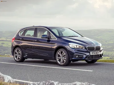 BMW 218d Active Tourer Luxury Line UK-spec (F45) 2014 обои (2048x1536) картинки