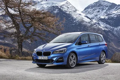 Картинка БМВ 2018 2 Series Gran Tourer M Sport Worldwide голубая картинки