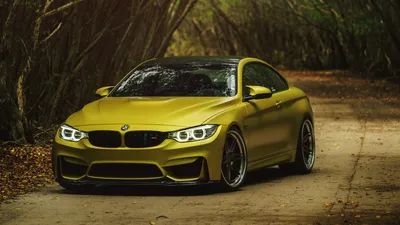 ADV1 SS Austin Yellow BMW M4 Обои - HD Car Wallpapers #5543 картинки