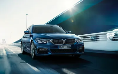 Великолепные обои нового BMW 5 Series Touring 2017 года картинки