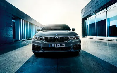 Скачать обои BMW 5 серии 2017 года картинки