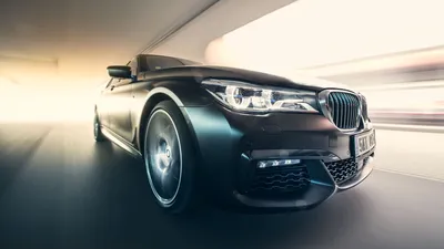 BMW 7 Series Logo 4K Ultra HD Мобильные обои картинки