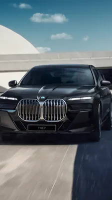 Картинки BMW 7 series, G11/G12 Седан серая машина Сбоку Металлик 1080x1920 картинки