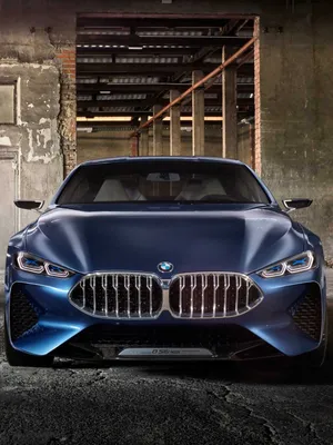 BMW Concept 8 Series 4K Ultra HD Мобильные обои картинки