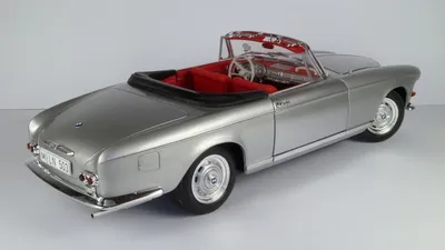 Деталь Автомобили 1959 BMW 503 Coupe silber Modellauto 1/43 Selten OVP картинки