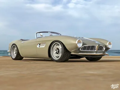 Виртуальная ретро-мечта: BMW 507 Roadster с 400-сильным V8 картинки