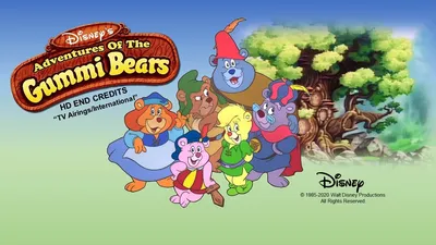 Телевизионные трансляции Disney's Adventures of the Gummi Bears HD Credits — YouTube картинки