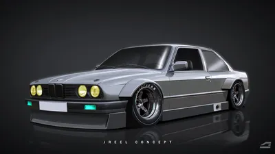 BMW E30 M3 HD обои от JREEL картинки