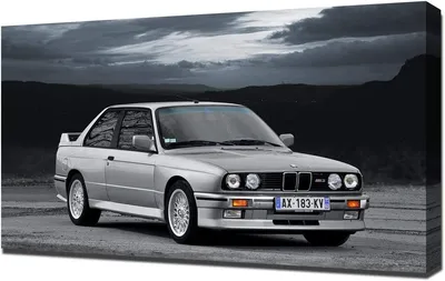 Lilarama 1987-BMW-E30-M3-V7-1080 - Картины на Холсте - Художественные Принты - Живопись Настенные Панно : Amazon.de: Home \ u0026 Kitchen картинки