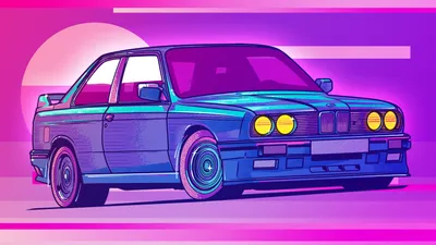 BMW 1986 E30 M3 от Musketon [2500x1406]s картинки