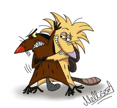 Бесплатно скачать Brother Hug The Angry Beavers автора Mellisent на [1024x941] для ПК, мобильных и планшетов | Исследуйте 65+ обоев Злых Бобров | Angry Bird Wallpaper, Oregon State Beavers Wallpaper, HD картинки