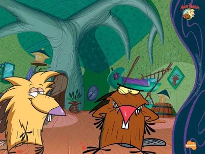 Angry Beavers - Олдскул Nickelodeon Обои (43656776) - Fanpop картинки