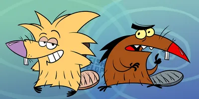 Фан-арт Angry Beavers от Олега на Dribbble картинки