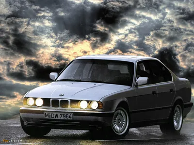 BMW M5 (E34) 1988–92 обои (1024x768) картинки