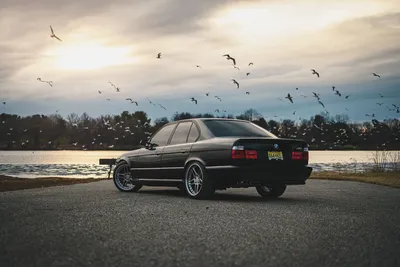 Съемка BMW E34 M5 | Машины с душой картинки