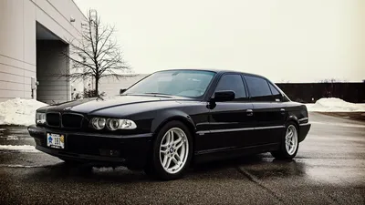 Скачать 1920x1080 bmw, e38, 740i, машина, вид сбоку, черный обои, картинки full hd, hdtv, fhd, 1080p картинки