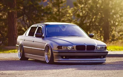 Скачать обои BMW 7-Series, tuning, E38, low rider, 1997 cars, BMW 7-Series III, BMW E38, german cars, BMW для монитора с разрешением 1920x1200. Высококачественные обои HD картинки картинки