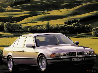 BMW 7 Series (E38) 1994–98 обои (1024x768) картинки