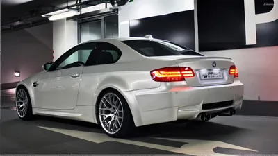 Back Light On BMW E92 N E93 M3-Style Wide Body Kit Prior Design Обои картинки