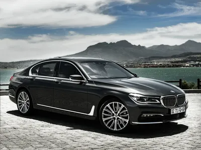 Картинка BMW 7-Series, G11 Sedan Black Cars картинки