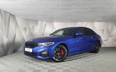 BMW 3 серия 320d xDrive (190 л.с.) M Sport Pure Синий в Москве №  ТИ-UY26641. Купить BMW 3 серия VII (G20) Автомат Дизельный с пробегом 35470  км. Цена 4030000 картинки