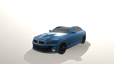 Гибридный седан BMW G60 5 серии - 3D-модель Чарльза Смита (Blitz Mobile Apps) (@BlitzMobileApp) [49efd92] картинки