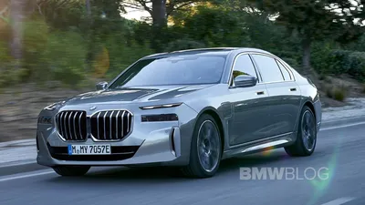 Гибрид BMW M750e xDrive 2023 года может развивать мощность около 560 лошадиных сил картинки