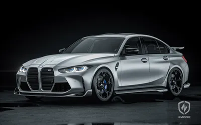 Комплект кузова BMW M3 G80 из углеродного волокна ZACOE картинки