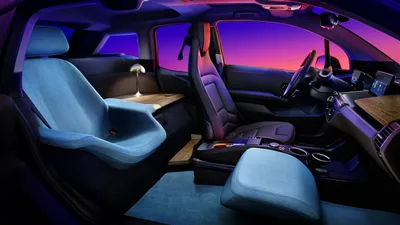 Обои BMW i3 Urban Suite, CES 2020, электромобиль, 2020 cars, 4K, Cars & Bikes #22455 картинки