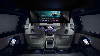 BMW i7 vorgestellt: Weltweit erstes Elektroauto mit Theatre Screen im Dachhimmel | НЕЦВЕЛЬТ картинки