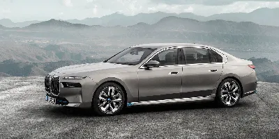 BMW i7: электрический роскошный седан с видом на Китай картинки