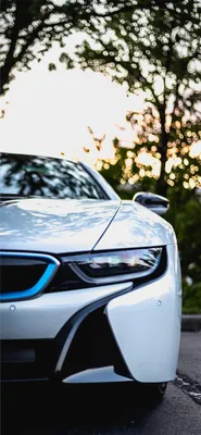 bmw i8 родстер iPhone обои скачать бесплатно картинки