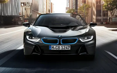 Обои для рабочего стола Bmw I8, вид сзади, дорога, [1440x3040] картинки