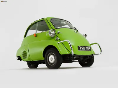 1959 BMW Isetta 300, трехколесная специальная экспортная модель | Музей микроавтомобилей Брюса Вайнера | РМ Сотбис картинки