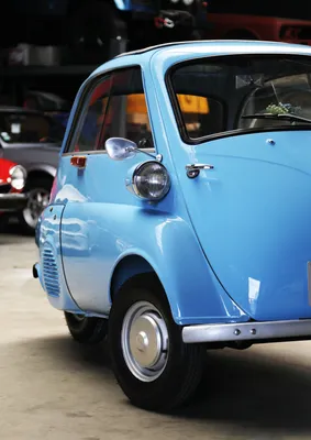 1956 BMW Isetta 'Bubble Window' Кабриолет - - FGIdeas.org картинки