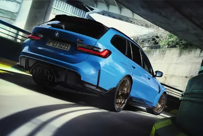 Обои: BMW M3 Touring G81 mit M Performance Tuning картинки