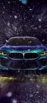 iPhoneXpapers.com | iPhone X обои | bl32-art-bmw-автомобиль-дорога-синий картинки