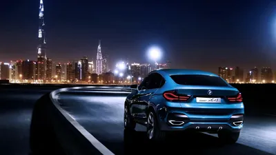 Картинка на телефон: Города, Bmw X4, Вид Сзади, Вид Сзади, Автомобили, Ночь, Bmw, 83511 скачать картинку бесплатно. картинки