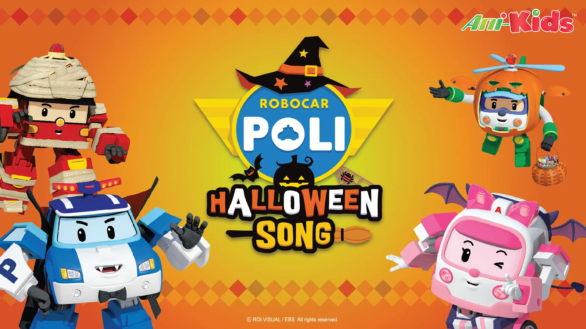 Робокар POLI - Хэллоуин Найди отличия - myTV SUPER.