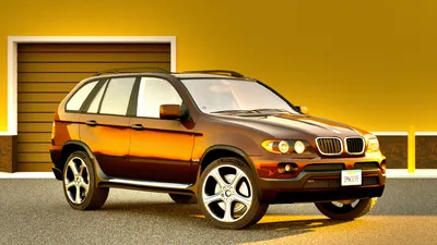 ArtStation - BMW X5 '99 (E53) картинки