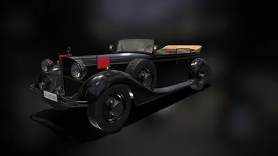 Mercedes Benz 770 W150 - Скачать бесплатную 3D модель от oxxxxxygen (@oxxxxxygen) [b8e1148] картинки