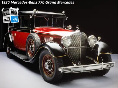 Mercedes-Benz 770 Grand Mercedes (1930) - фотографии и информация картинки