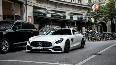 Mercedes AMG GTS Обои | улицы Швейцарии картинки