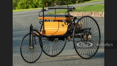 Купите этот 1886 Benz Patent-Motorwagen прямо с завода | CarBuzz картинки