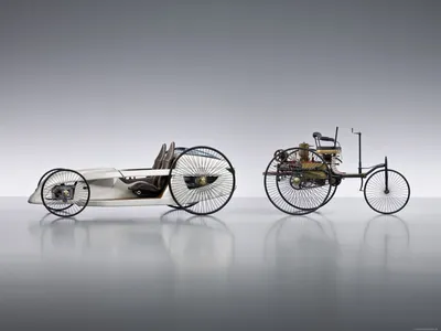 1885 Benz Patent Motor Car (Typ-I) ретро-обои | 2048x1536 | 452752 | обоиUP картинки